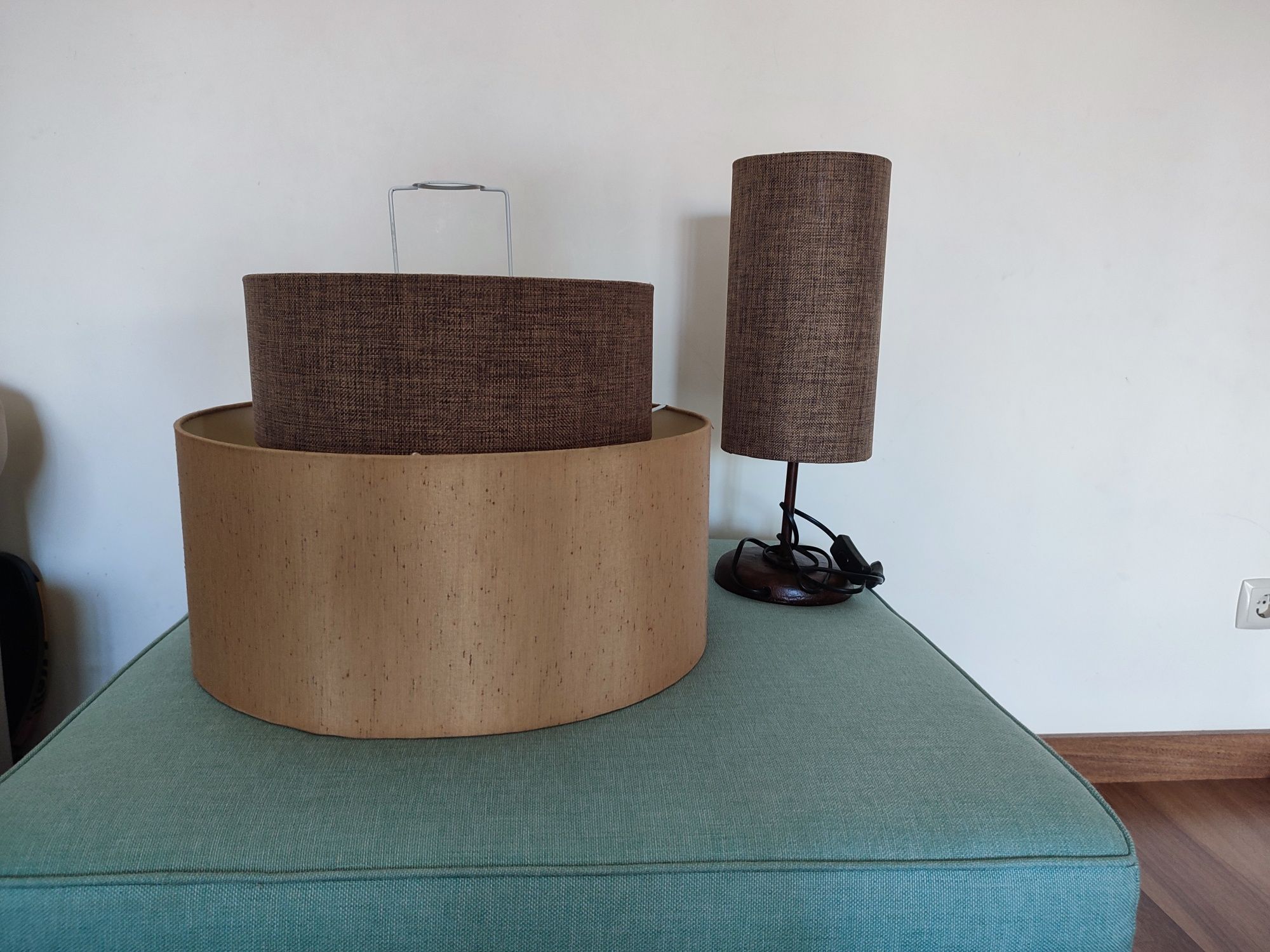 Conjunto de Candeeiros teto e mesa