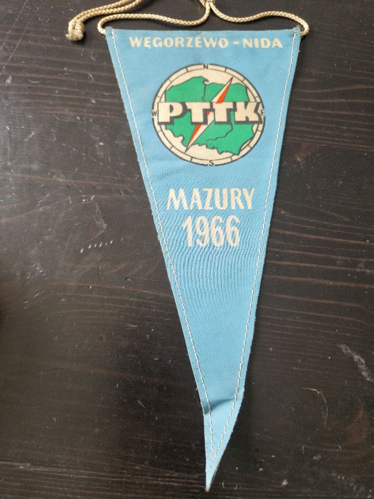 Proporczyk  PTTK  Mazury 1966