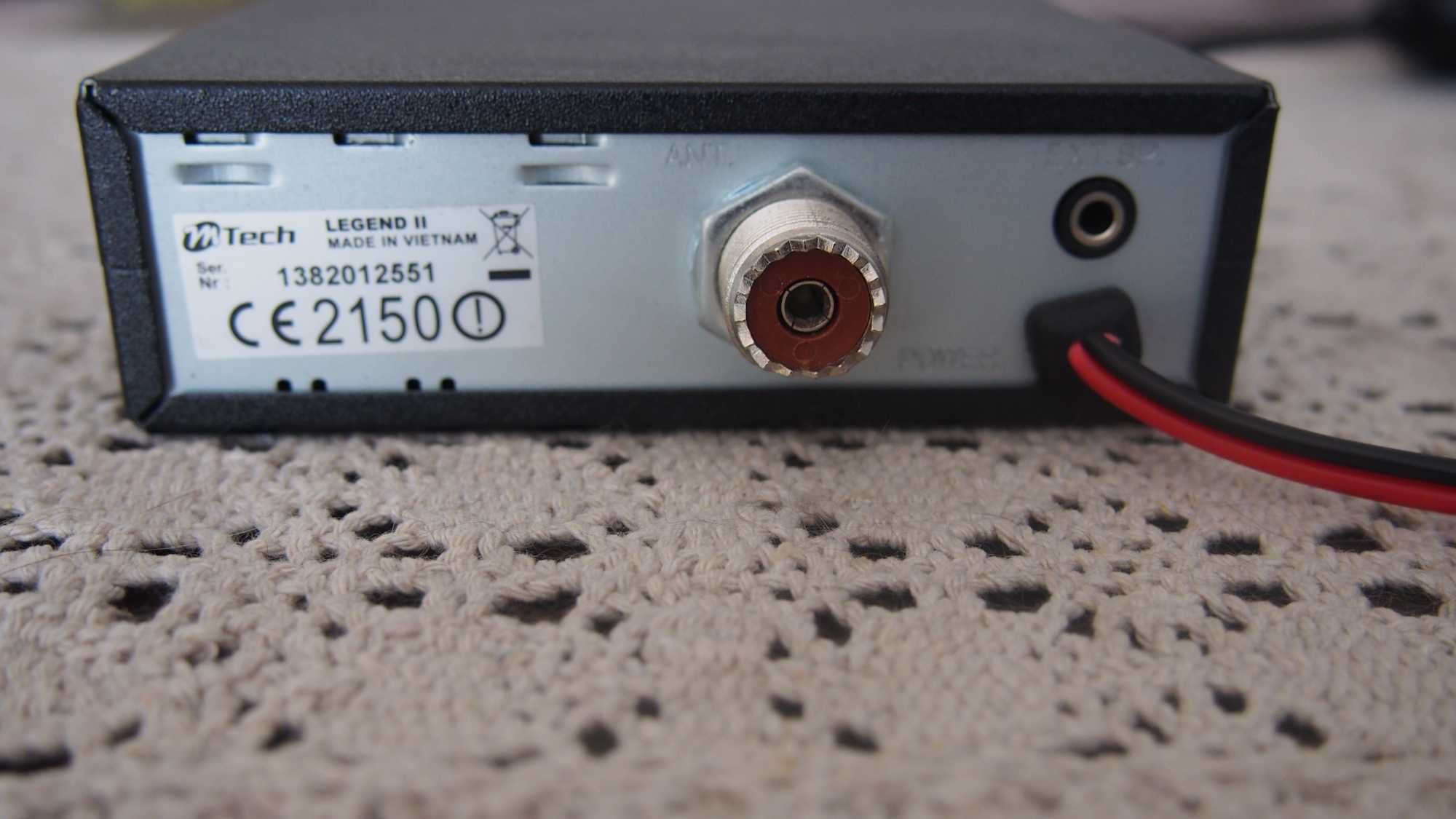 CB Radio m-Tech Legend 2 z gruszką + antena