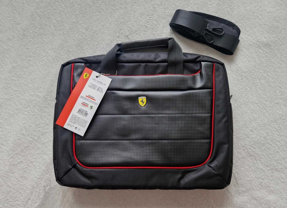 Ferrari Scuderia torba na laptop FECB15BK - NOWA