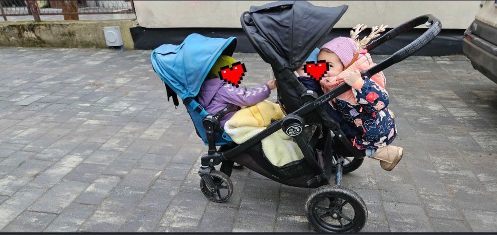 Wózek baby jogger city select podwójny wózek bliźniaczy rok po roku