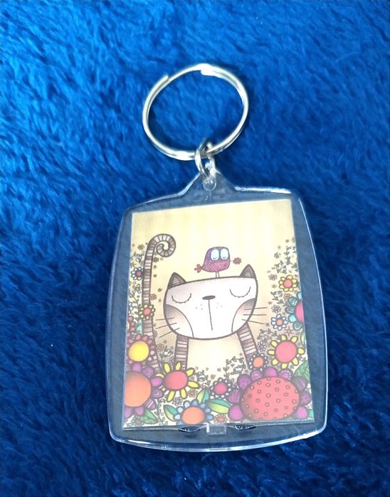 Porta-chaves em acrílico