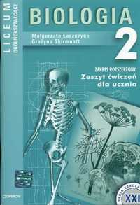 Biologia 2 Zeszyt ćwiczeń dla ucznia - Łaszczyca, Skirmuntt