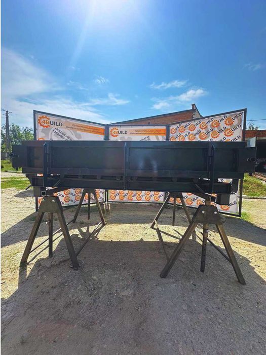 Металоформа, металлоформа, віброформа БР, для бордюрів, металеві форми