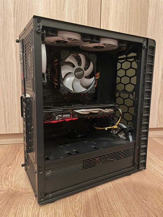 Computador Fixo Ryzen 2600 - 16gb ram - Rx580 8gb