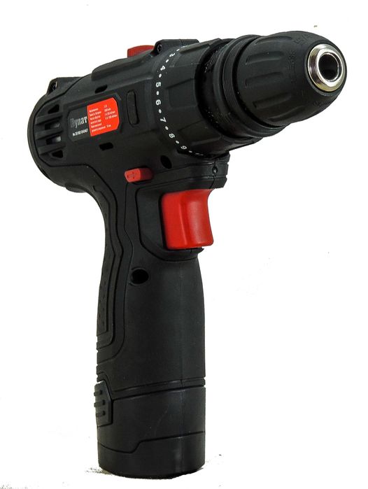 Шуруповерт аккумуляторный Булат CD-12V DFR, со съемным патроном. новый
