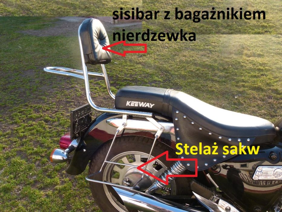 Oparcie Pasażera Keeway Superlight 125