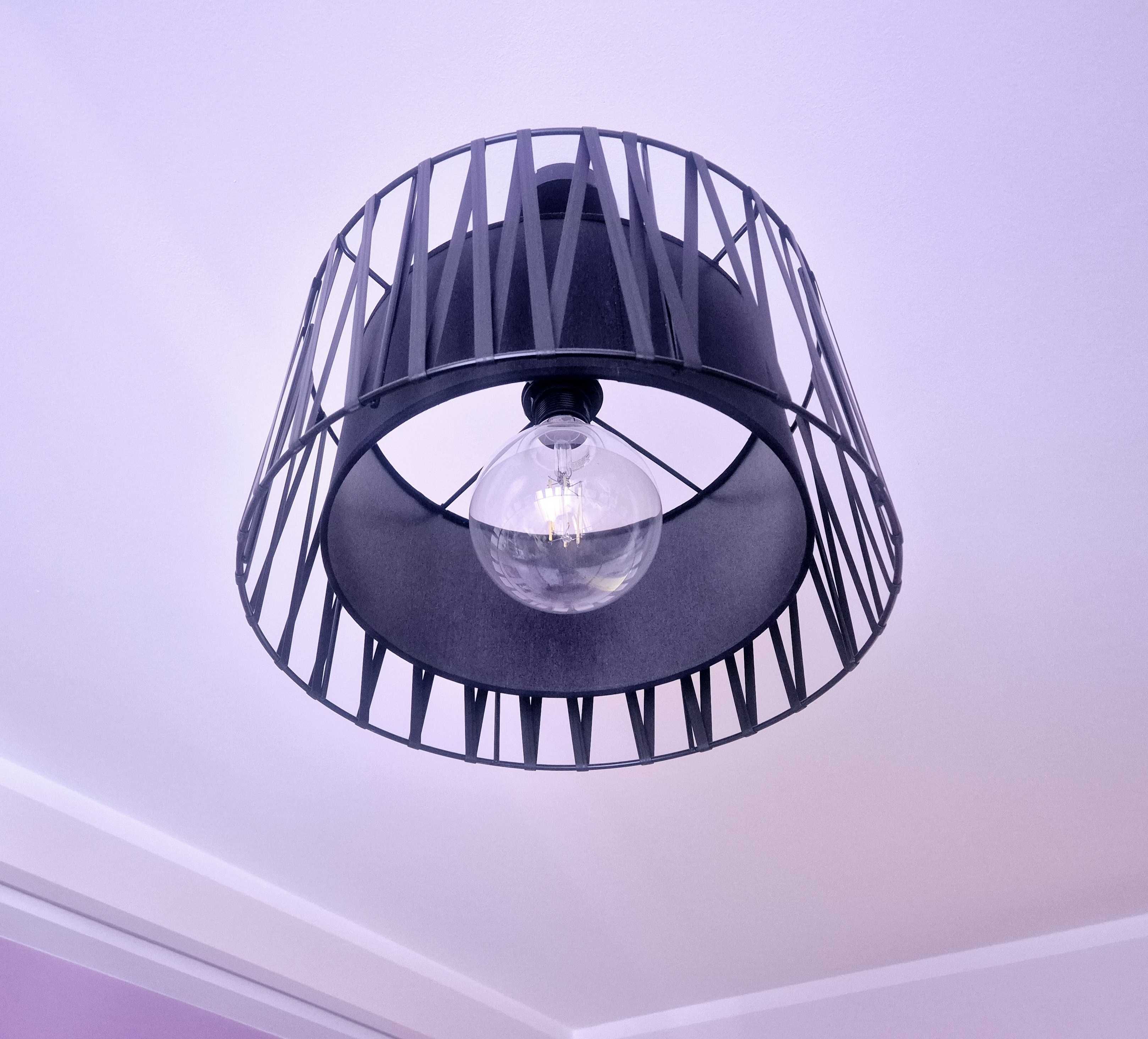 Czarny żyrandol. lampa wisząca Harmony Black
