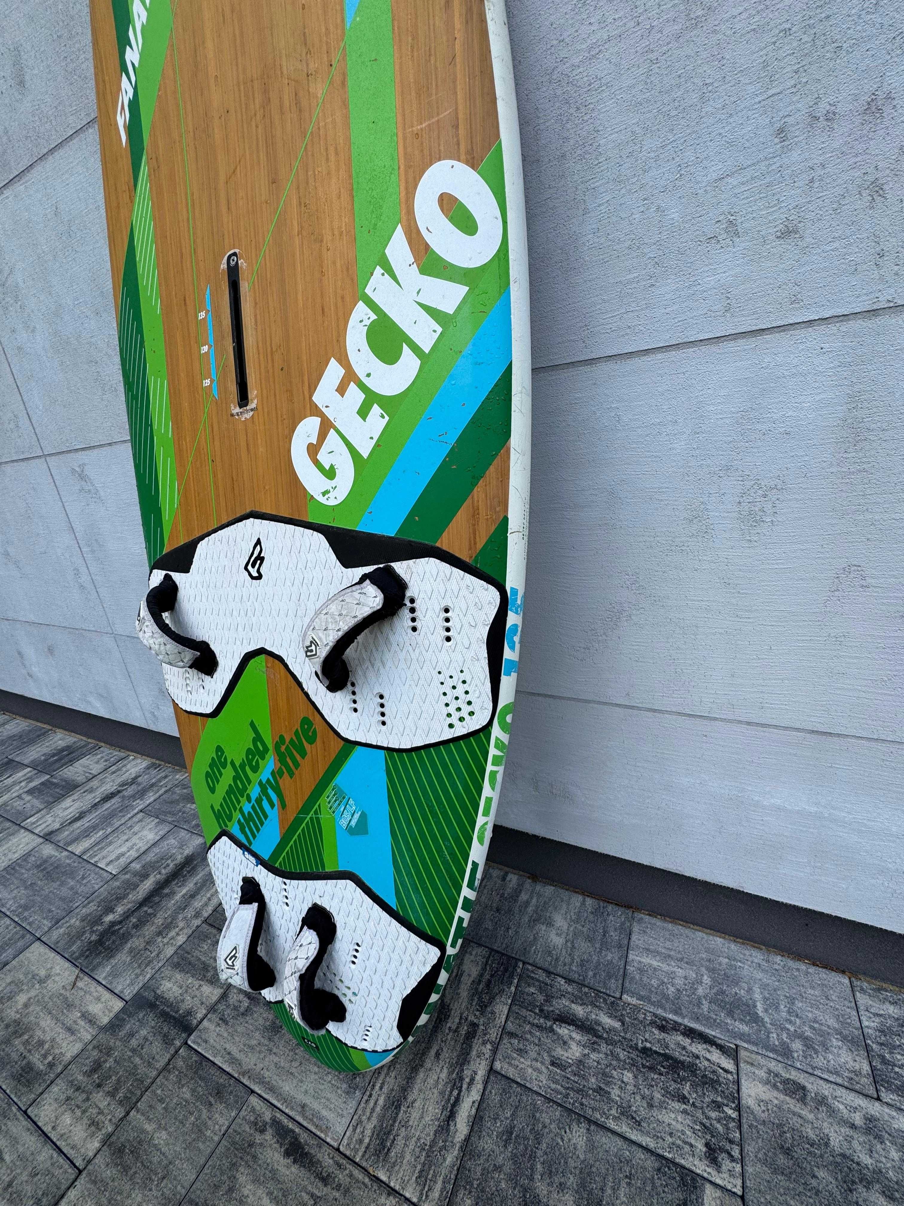 Fanatic Gecko Bamboo 135, szczelna bez ubytków stan b.dobry