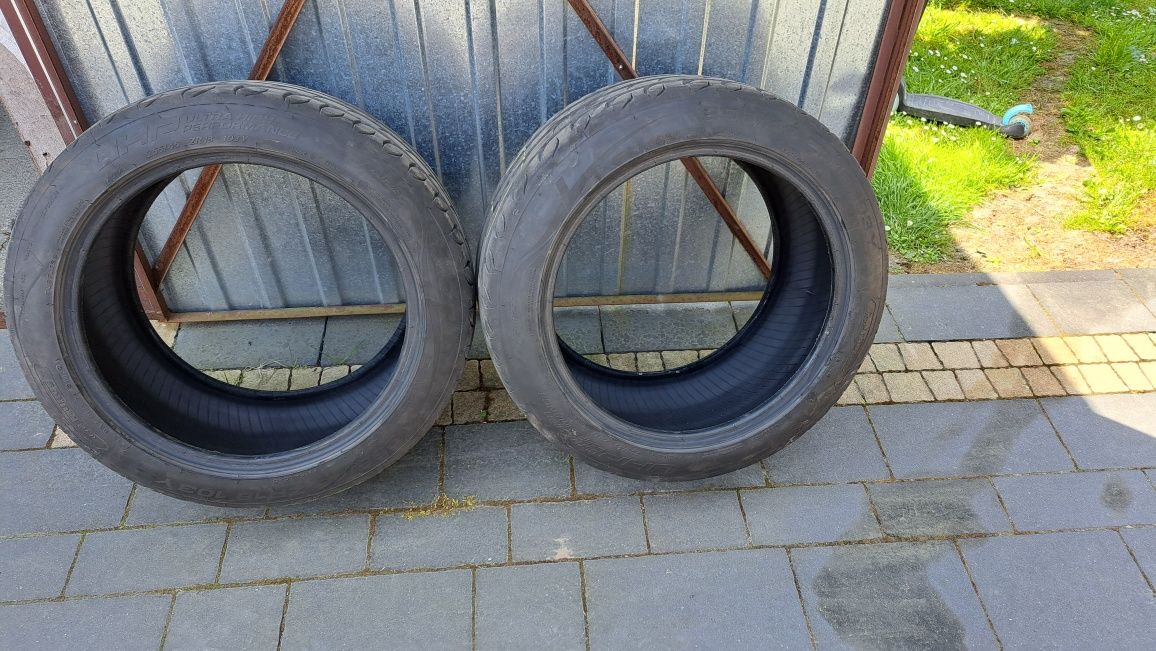 Sprzedam 2 opony letnie rozmiar 255/45 R18