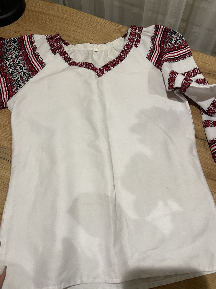 Вишиванка, машинна вишивка