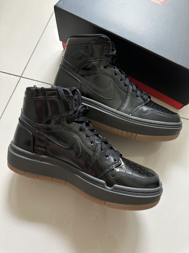Buty NIKE AIR JORDAN Elevate rozmiar 43 czarne nowe z metką skóra