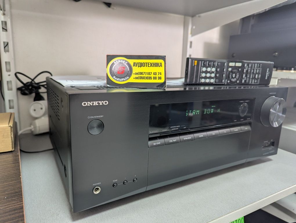 5.1 AV-ресивер Onkyo TX-SR373. HDMI/USB/Bluetooth/4K