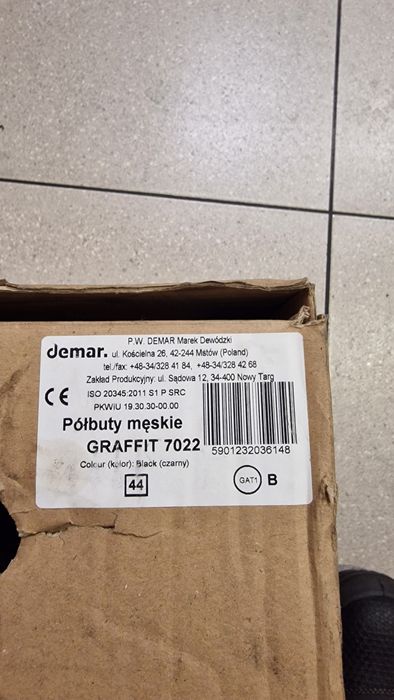 Nowe buty robocze