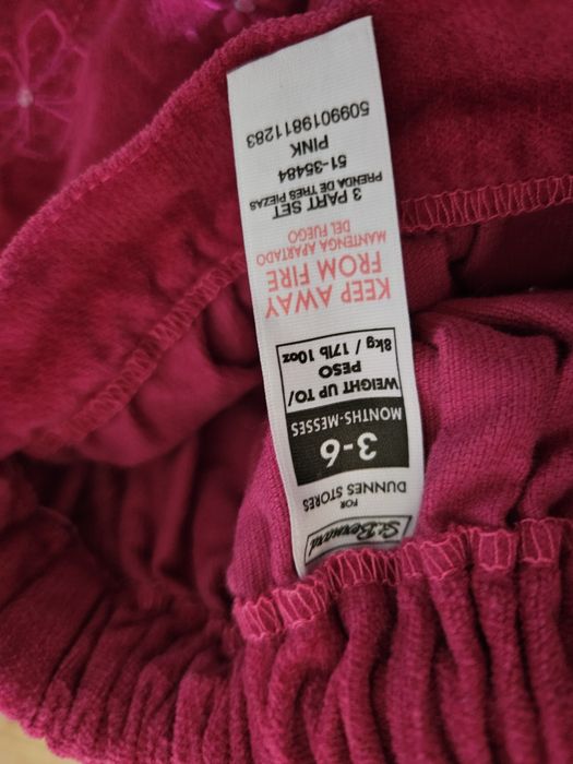 Bordowa spódniczka, rozmiar 74