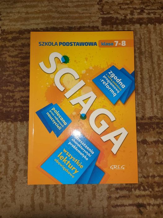 Ściąga lektury polski szkoła podstawowa GREG