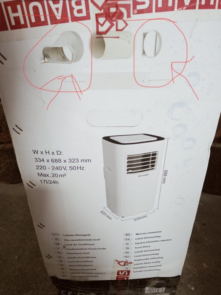 Klimatyzator local air conditioner r290