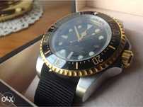 Deep sea dual metal bezel ceramica