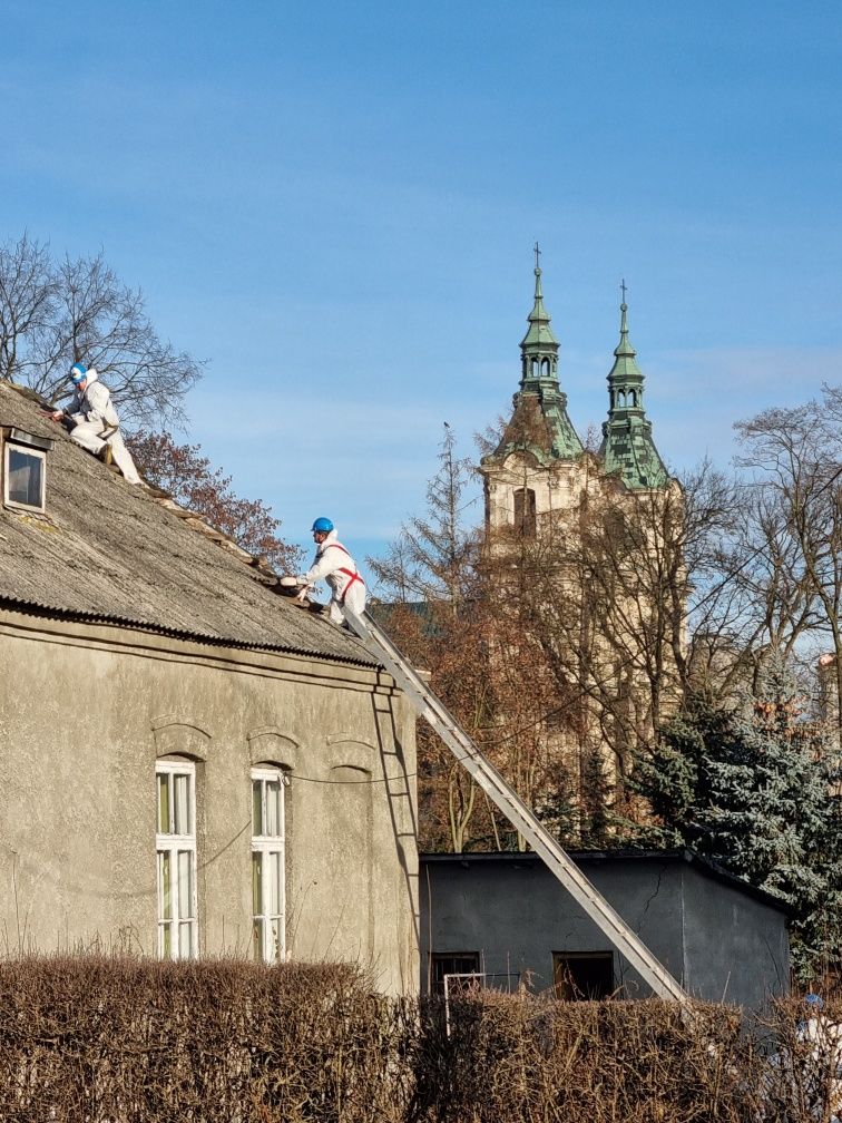 Azbest utylizacja , odbiór , demontaż, pakowanie