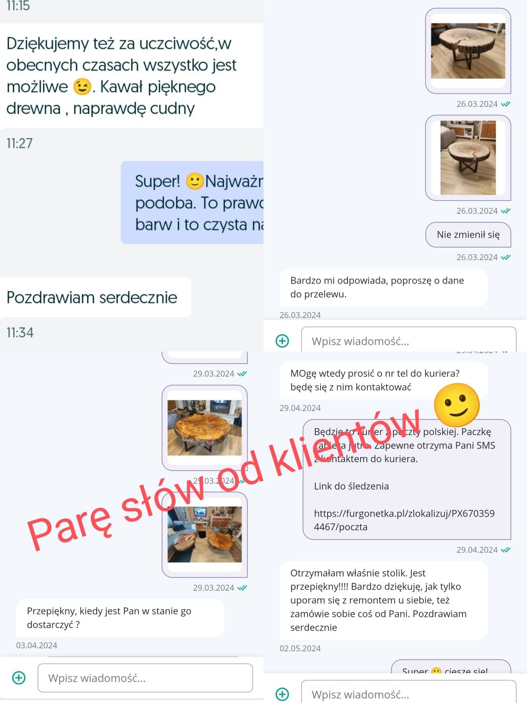 Stolik kawowy z plastra drewna! Stolik kawowy Stolik loft ! Duży wybór