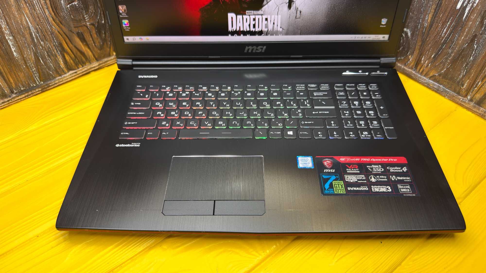 Игровой Ноутбук Msi Apache PRO GE72 /17.3" IPS/GTX 1070 8 GB/ГАРАНТИЯ