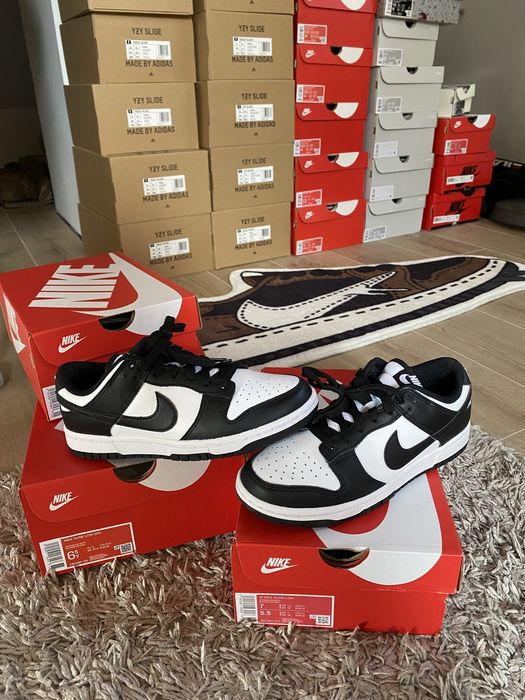 Nike dunk low panda 38