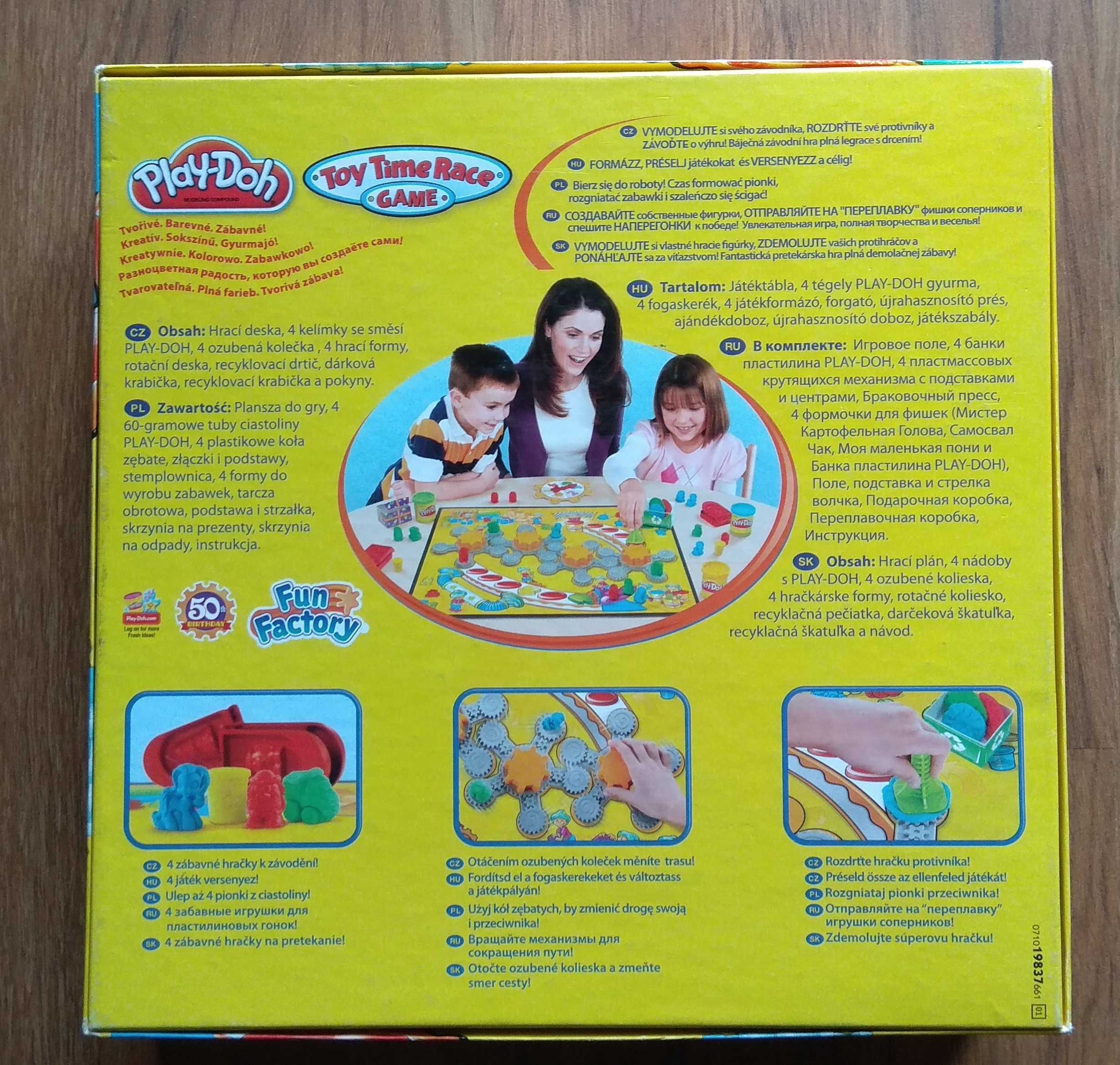 Playdoh (Play doh) Zakręcony wyścig gra