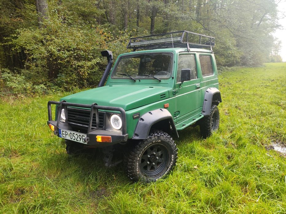 Suzuki samurai 1.3 wtrysk 1991 terenówka opony MT lift 4 cale zamienie