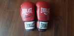 Rękawice bokserskie Everlast z podpisem Lennox Lewisa