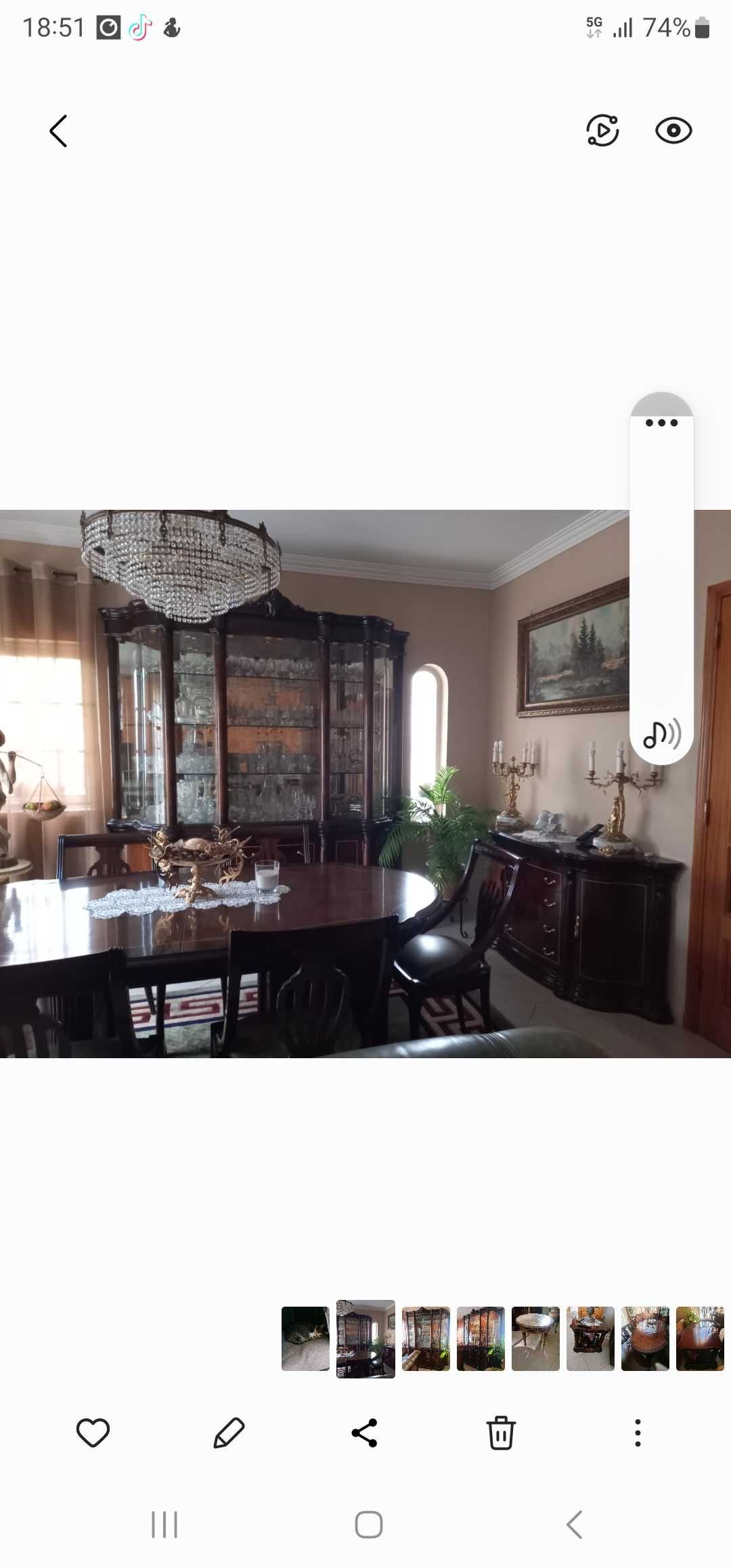 Mobilia de sala de estilo