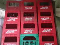 skrzynka pojemnik na  coca cole