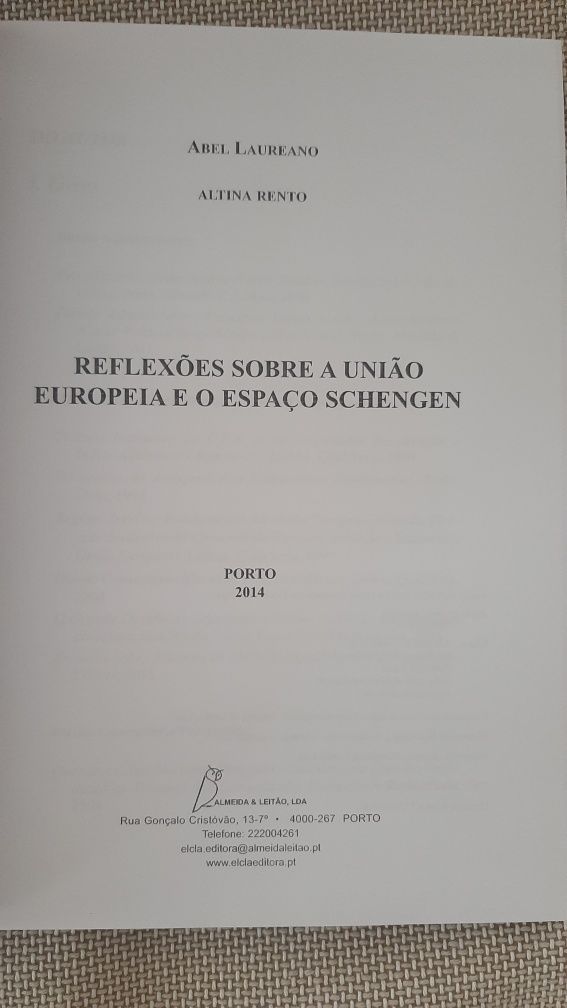 Reflexão sobre a união europeia e espaço Schengen