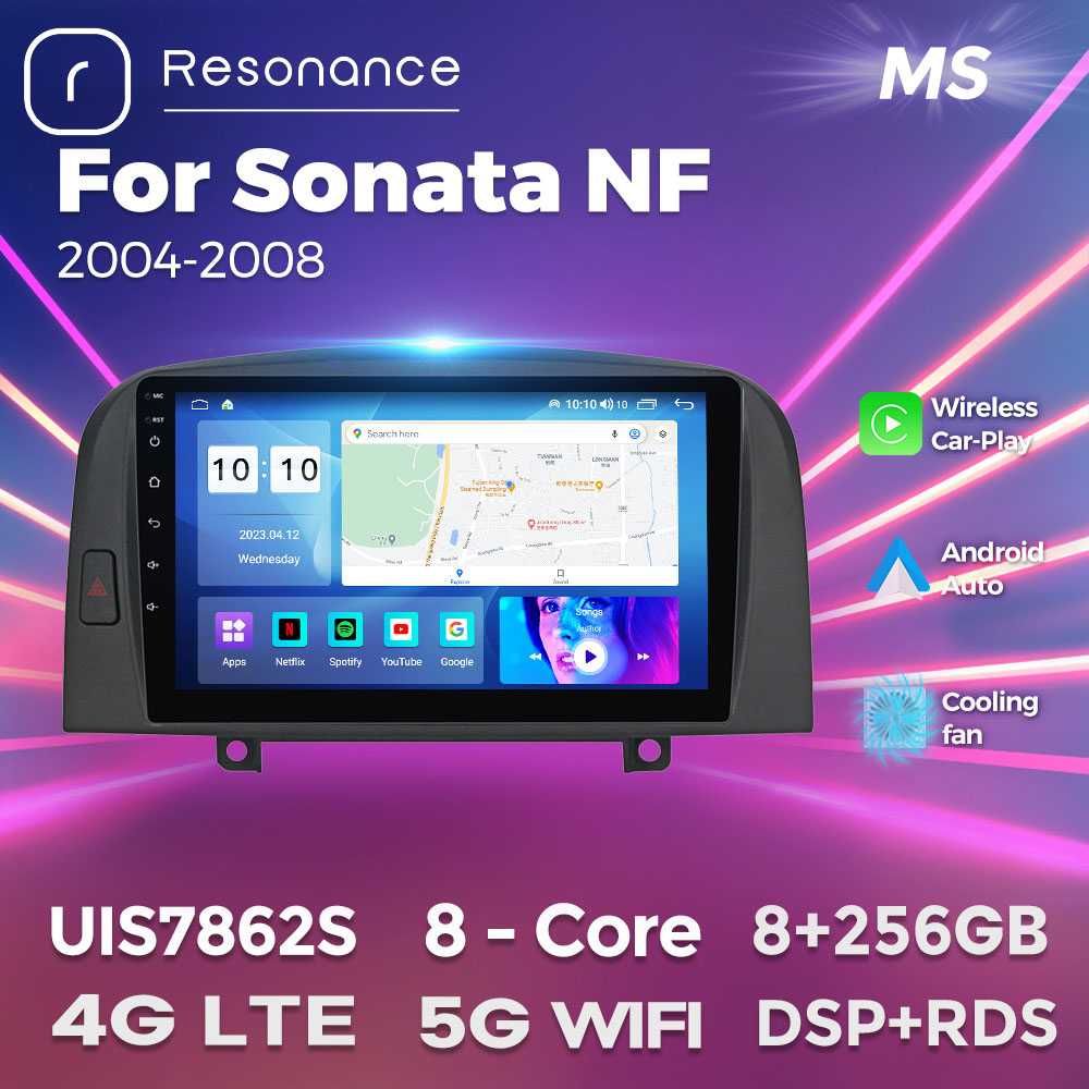 Штатна магнітола Hyundai Sonata NF android GPS навігація