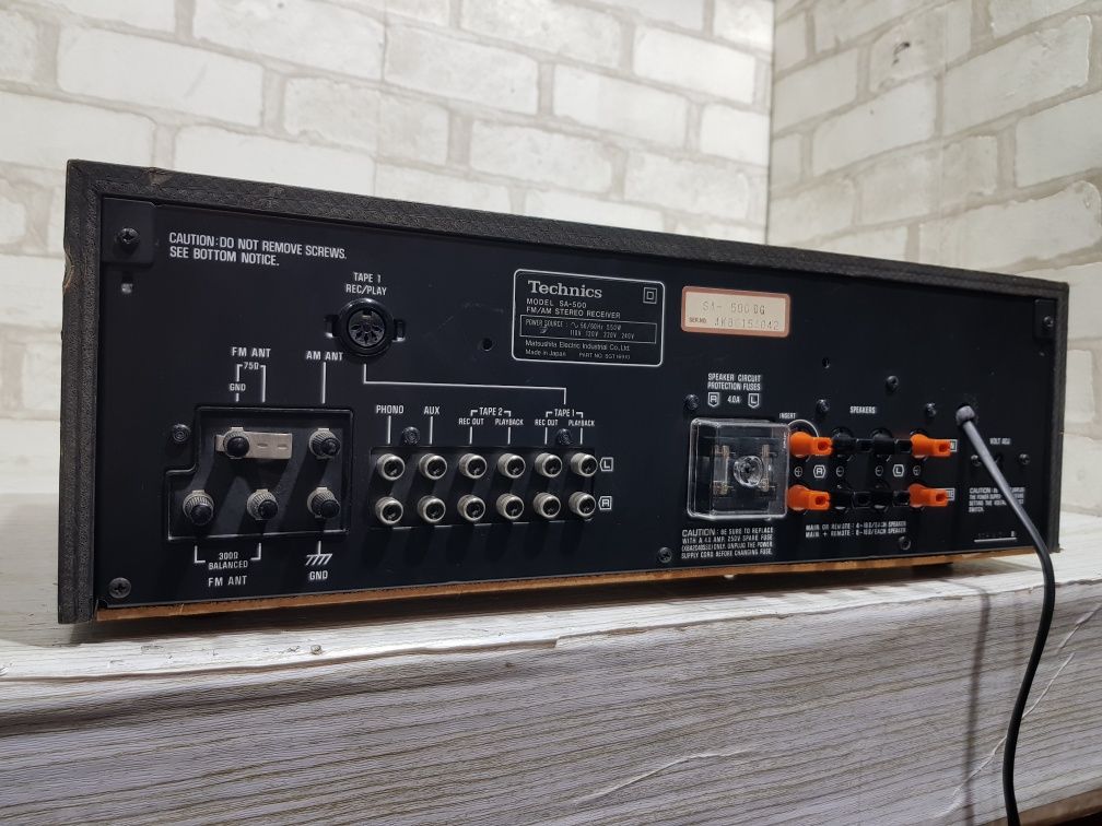 Стерео ресивер TECHNICS SA-500, *2x70 Вт, б/у з Німеччини