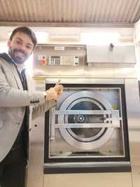 Máquina de lavar roupa industrial 45kg hospitalar ou residência sénior