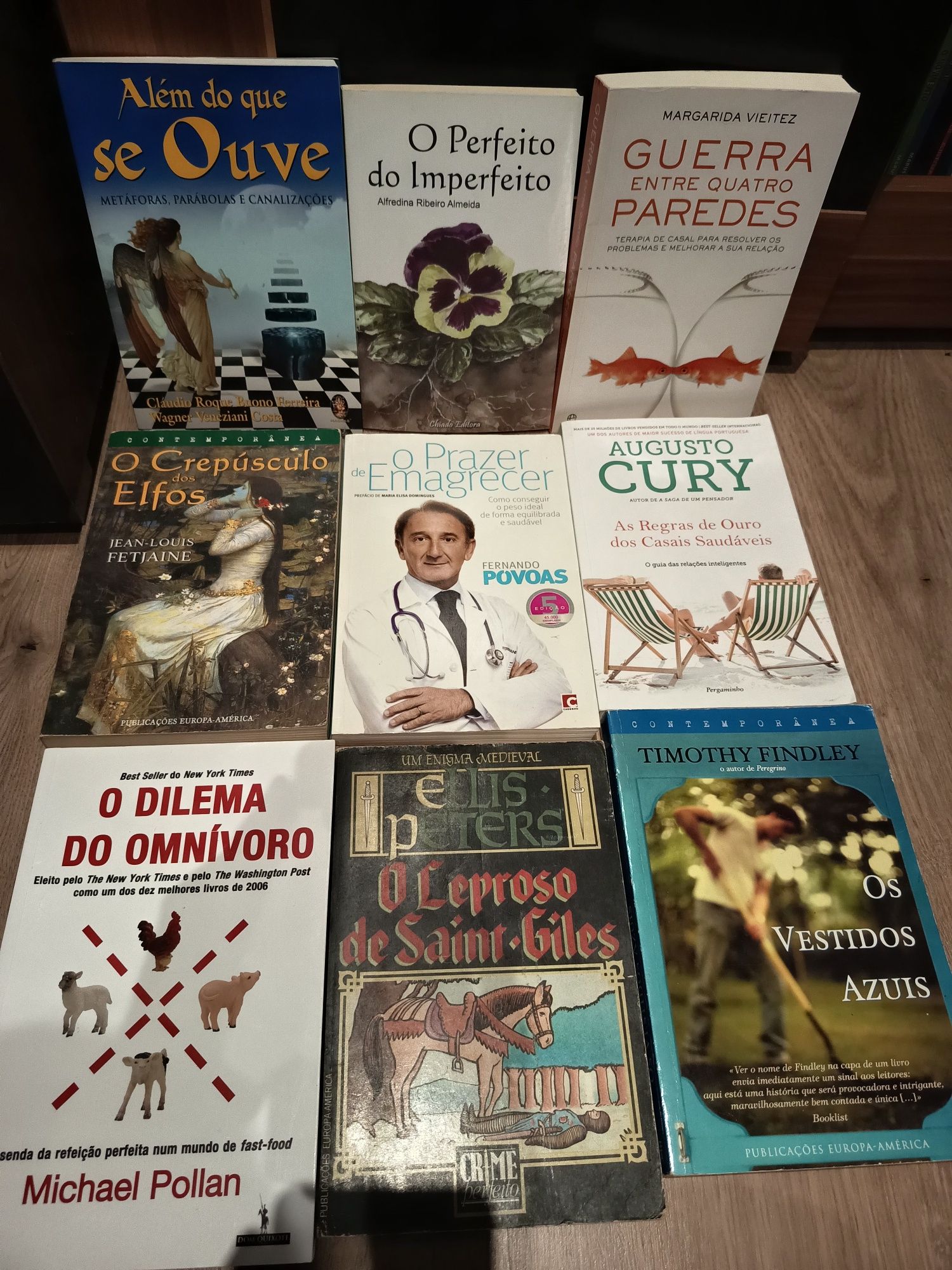 Vários livros auto ajuda, esoterismo, saúde, (valores variáveis)