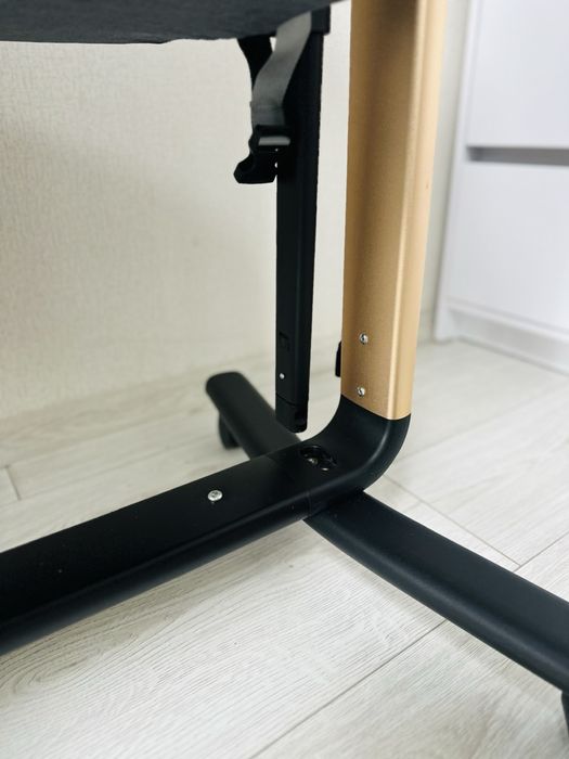 Продам дитяче приставне ліжечко-манеж El Camino NOA Dark Gray