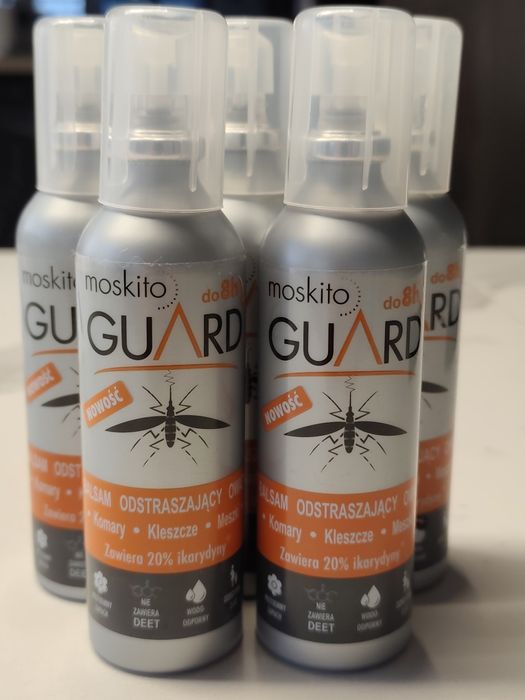 Mosquito Guard 75 ml ochrona przed komarami zamiast deet. Dziecko ok.