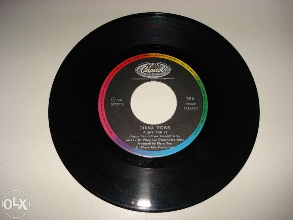 Disco Vinil Single - Diana Ross - "Touch By Touch" (1984)