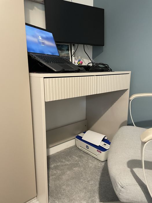 Nowe Biurko z 2 szufladami 80cm