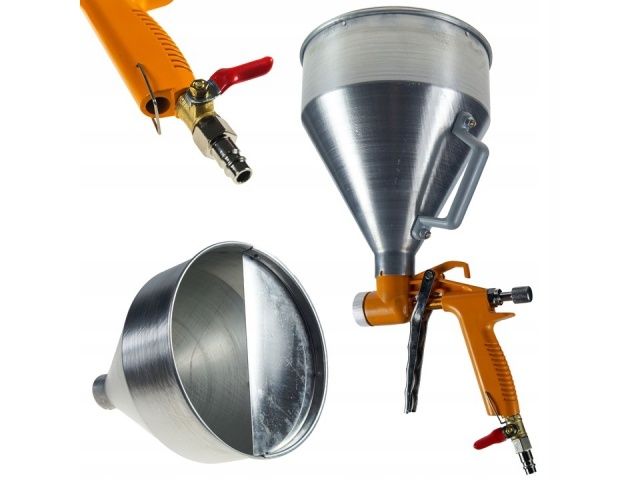 Pistolet do tynkowania malowania scian BLACK