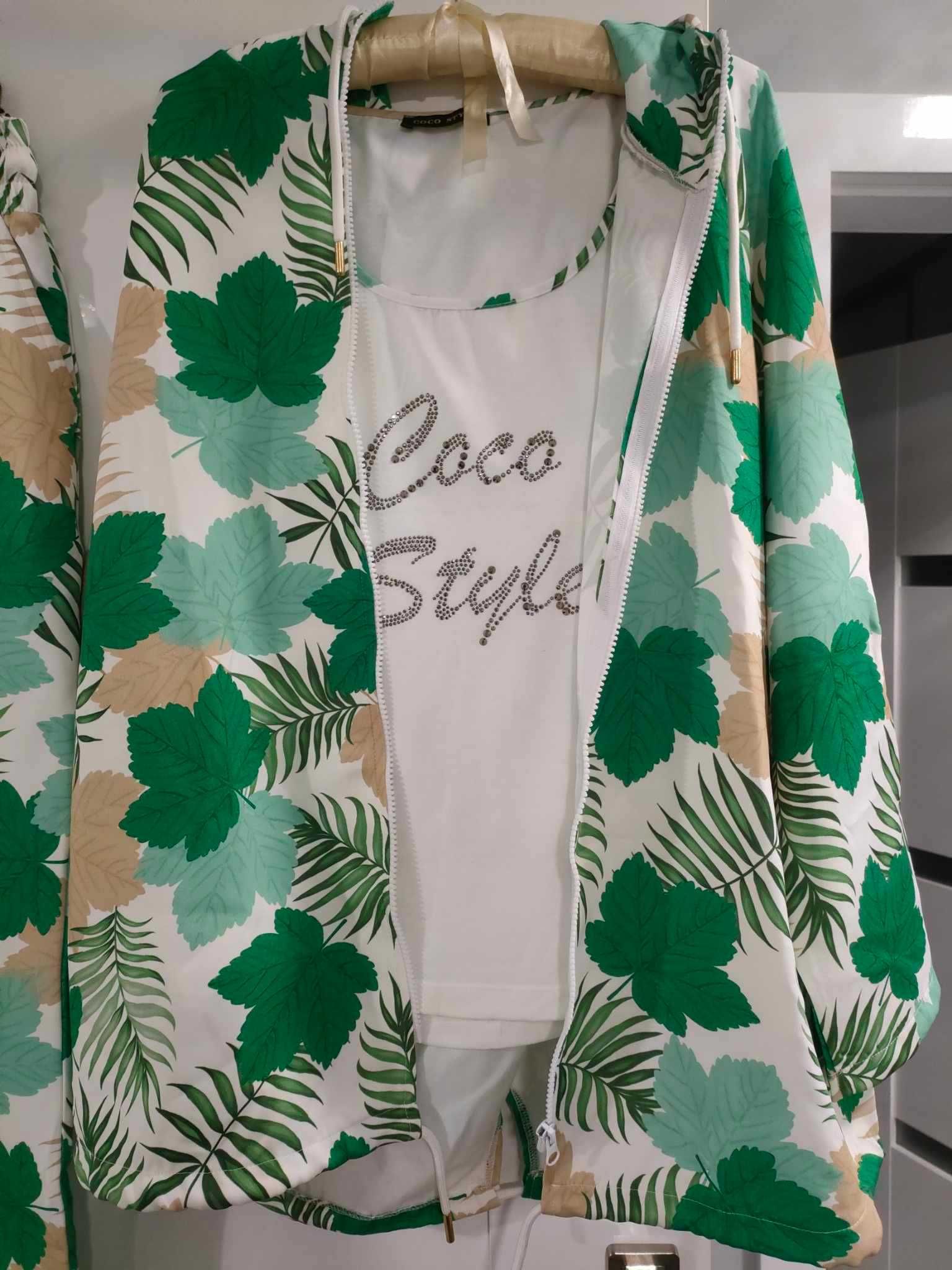 Dres komplet 3 częściowy bawełniany polska produkcja Coco Style