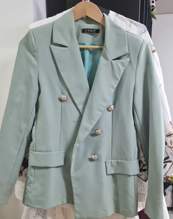 Blazer verde agua