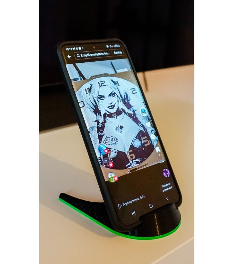 Stojak Podstawka na Telefon i Tablet dwukolorowy .