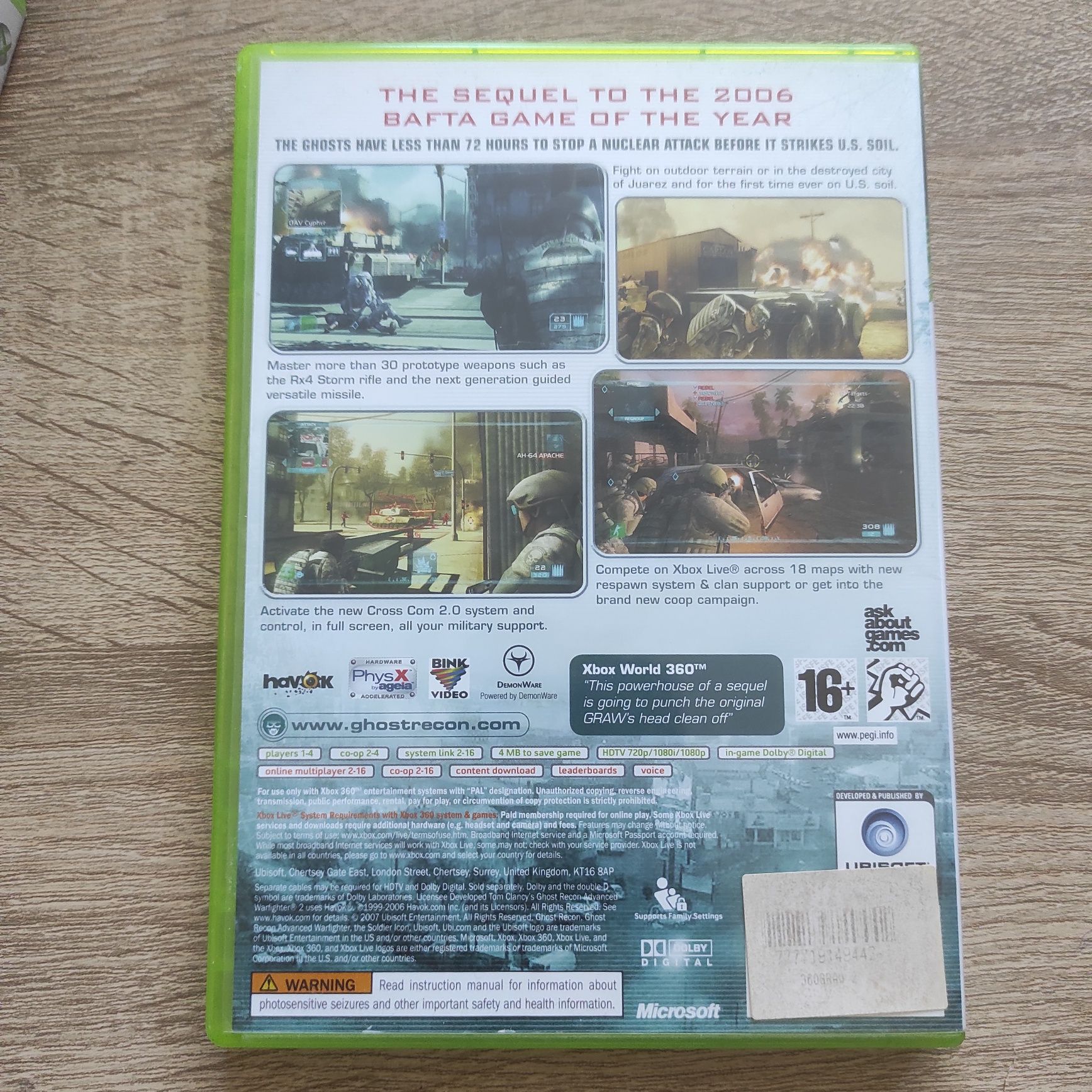 Диски для гри Xbox 360