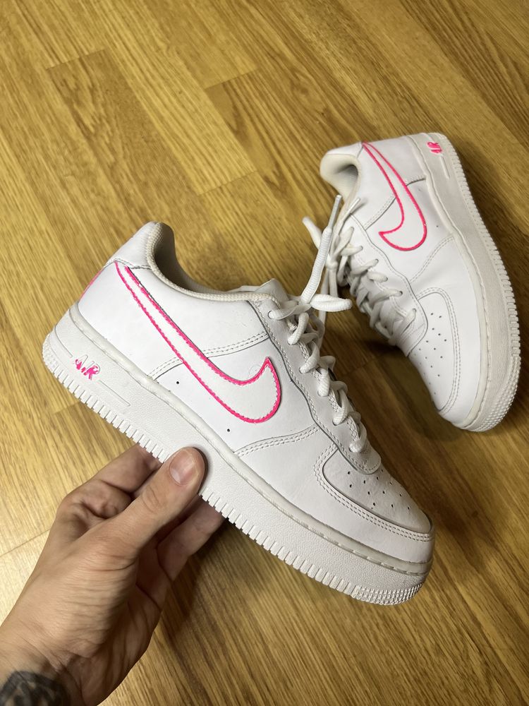 кроссовки кожа натуральная Nike Air Force 1 оригинал размер 38 24  см