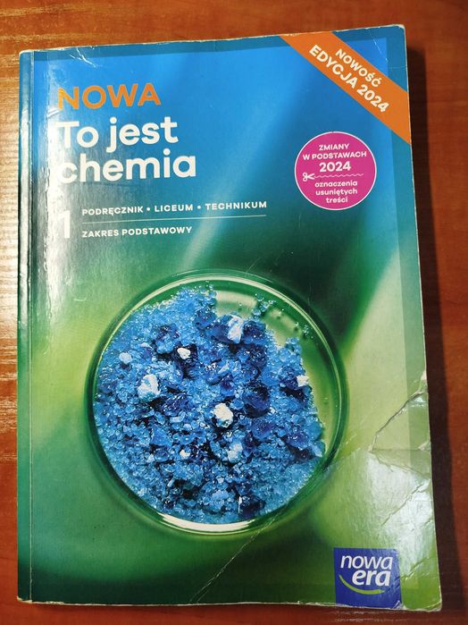 To jest chemia, 1, zakres podstawowy, rok dopuszczania 2024