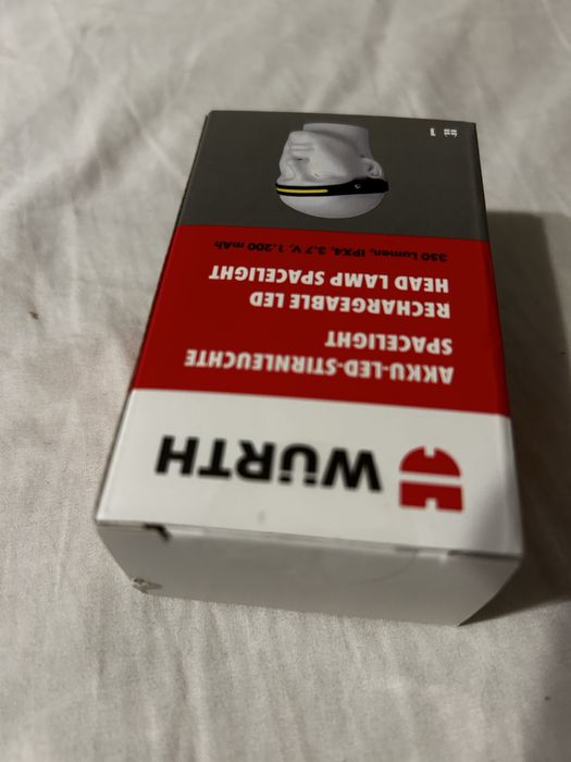 Wurth Latarka czołowa. Nowa !!!