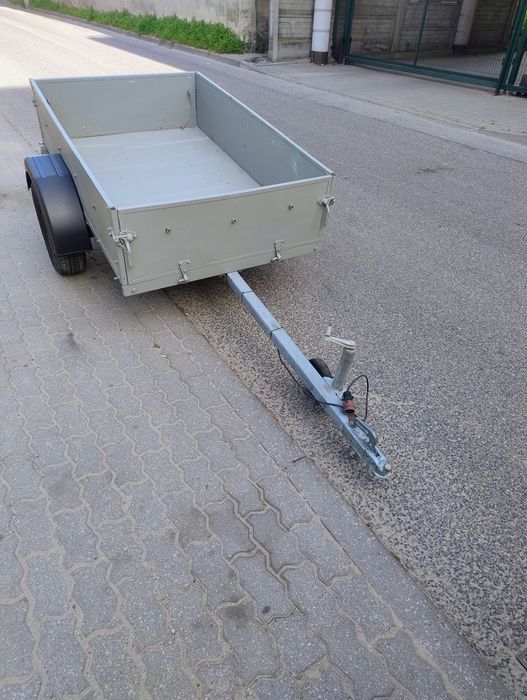 Przyczepka samochodowa Dmc 750 z dokumentami