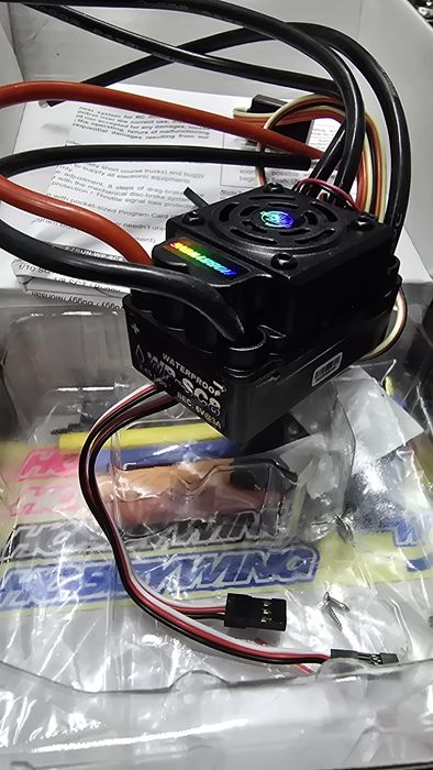 Regulator Hobbywing EZRUN WP SC8 120A wodoodporny